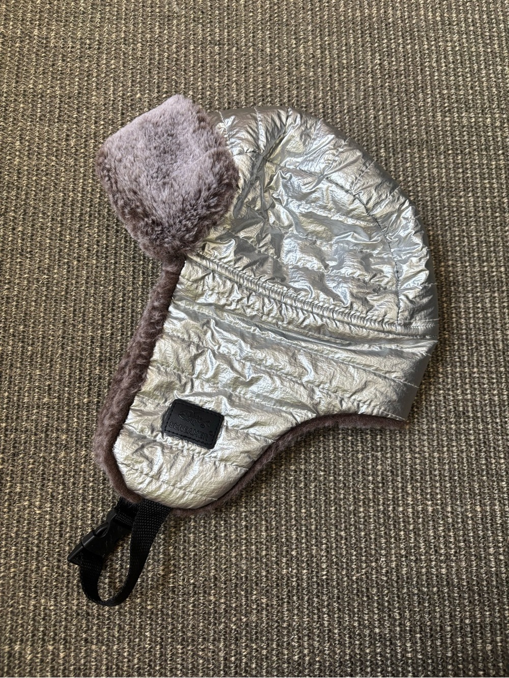 Screamer Space Camp Hat with Faux Fur Lining